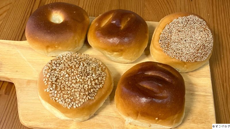 あんぱん5種類